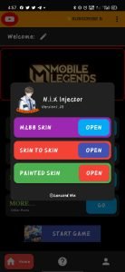 NIX Injector v1.61 APK Download Latest 2022 For ML Android 3